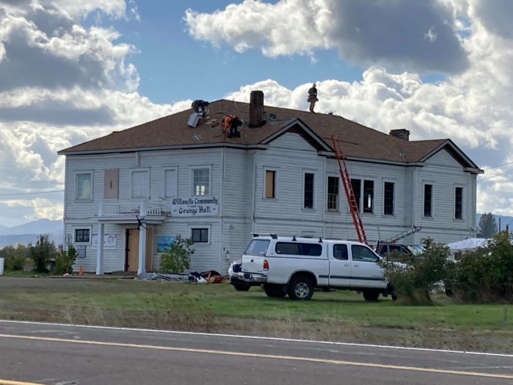 Willamette Grange #52 New Roof